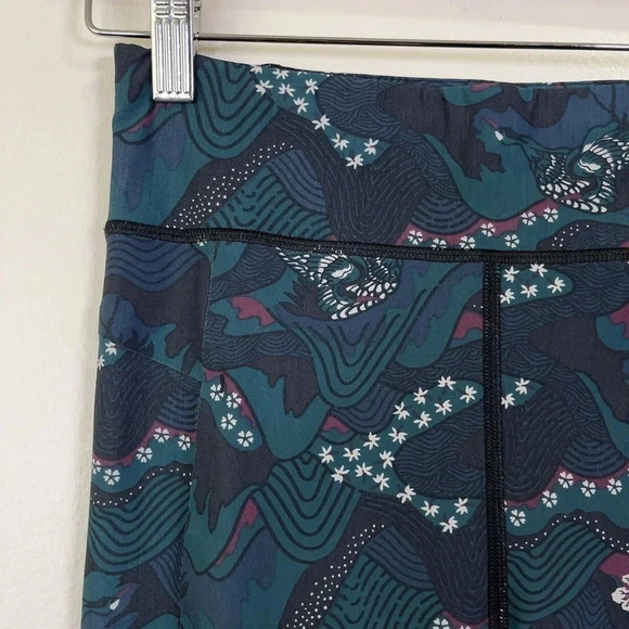 Sweaty Betty Zero  Gravity Run Leggings Japanese Floral Print - Picture 8 of 14